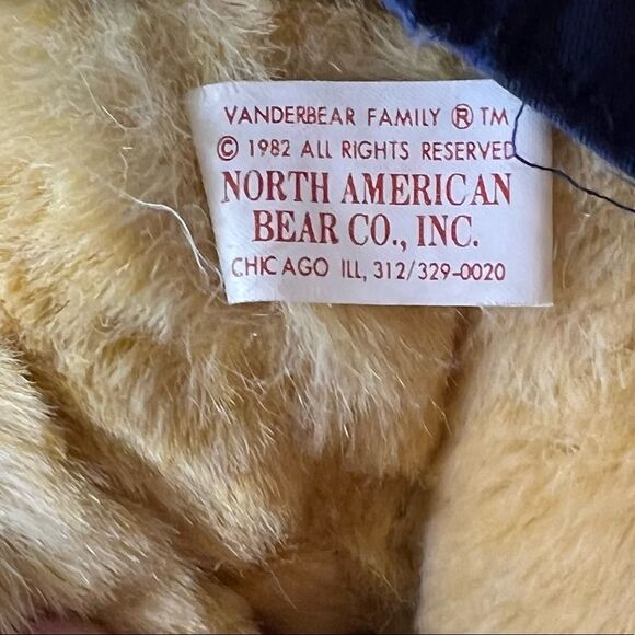 Vintage Vanderbear Bear‎ 1982 - Picture 7 of 8